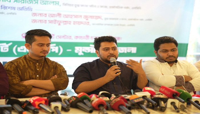 তত্ত্বাবধায়ক সরকার গঠনে বিএনপি ষড়যন্ত্র করছে: নাহিদ ইসলাম